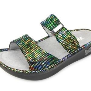 ALEGRIA sandals, "Prime Time Rave" size 40 (US 10) New in Box!